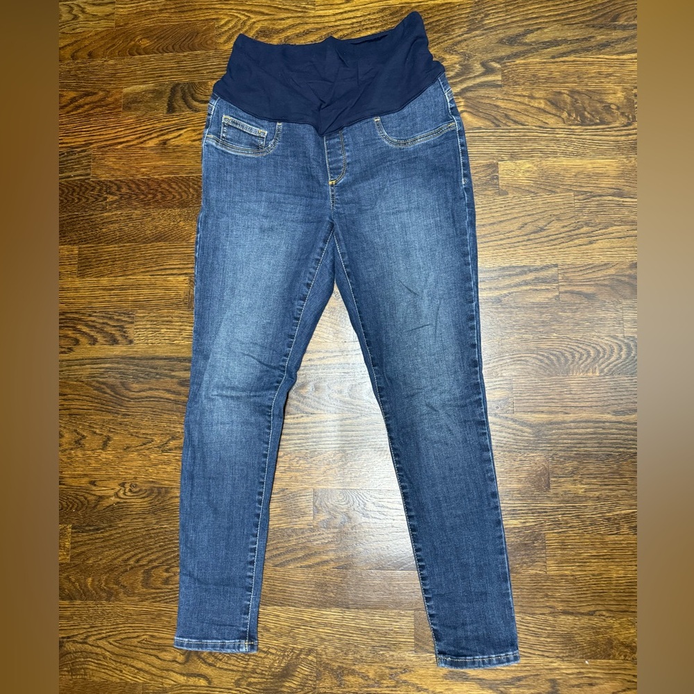 GAP Maternity Skinny Jeans in Blue, Size: 28 (6R)